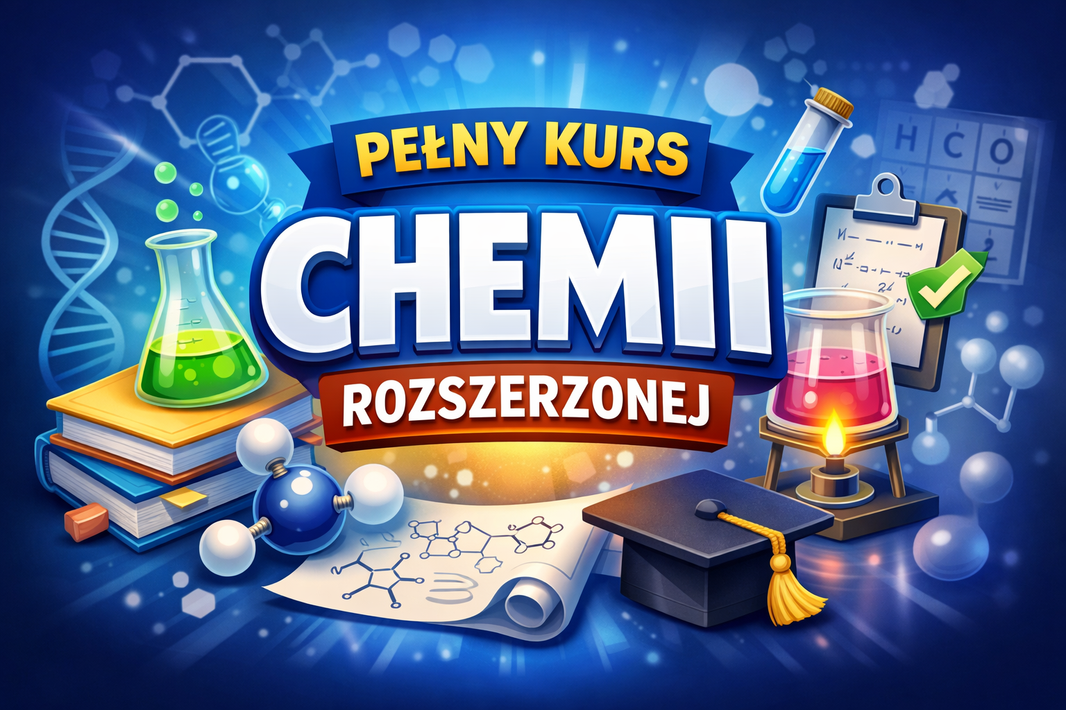 PEŁNY KURS CHEMII ROZSZERZONEJ (Formuła 2023)